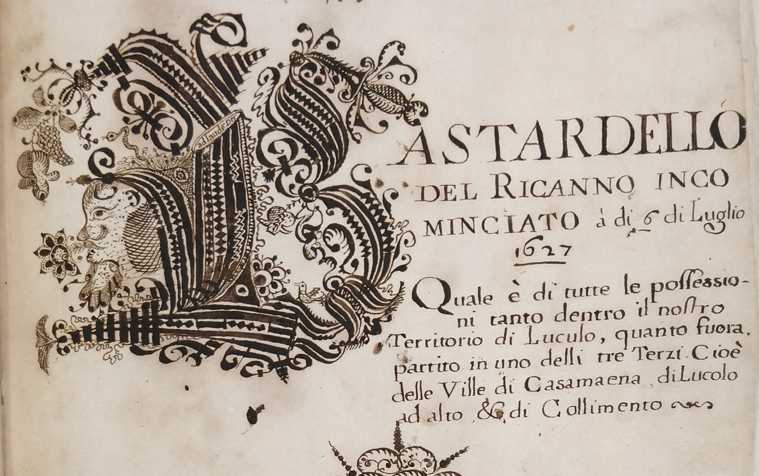 Immagine di pergamena o libro antico